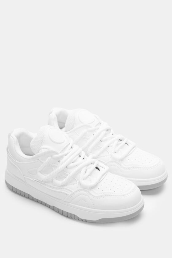 Sneakers με Διπλά Κορδόνια  Κωδ: 4531304 - Image 4