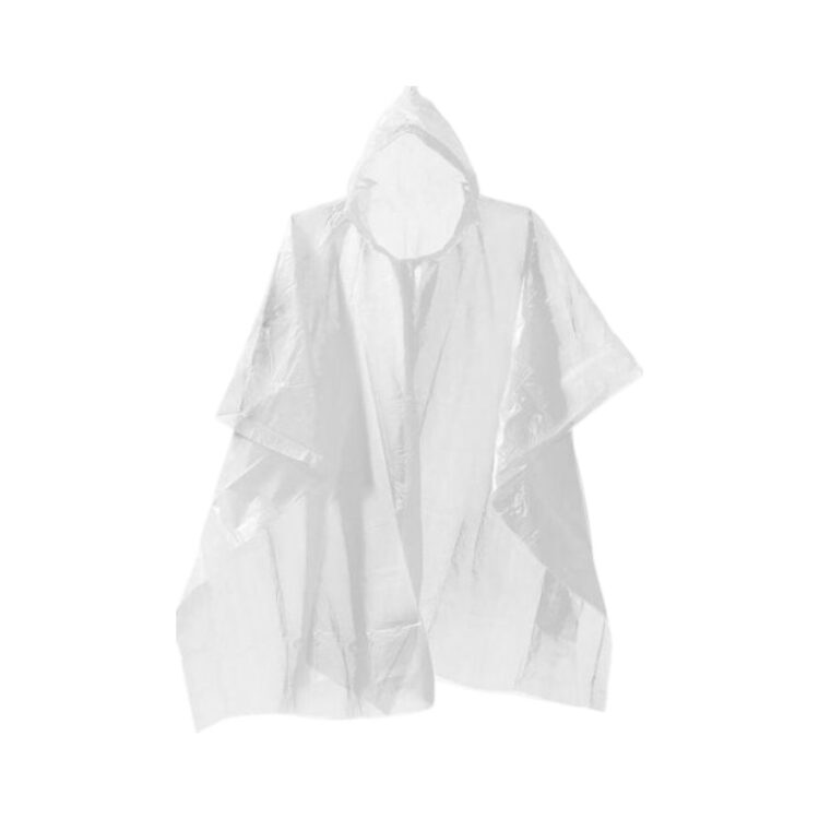 Αδιάβροχο  Poncho μίας χρήσης - 60G - 501604