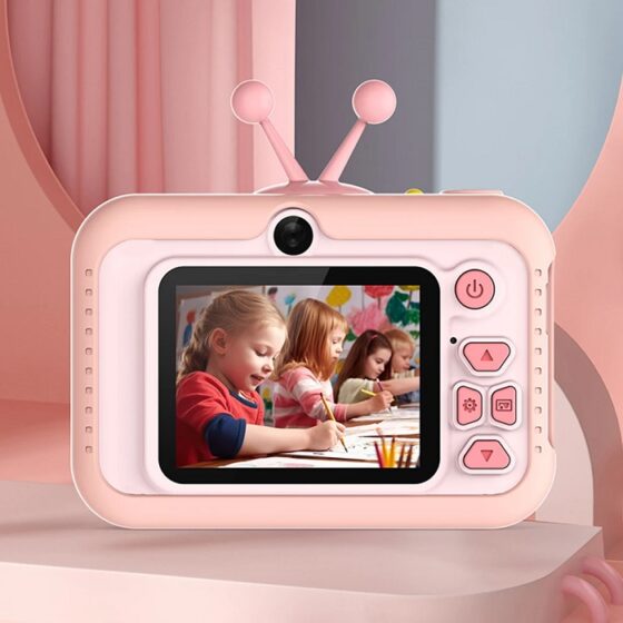 Παιδική ψηφιακή κάμερα - Q2 - Snail - 810651 - Pink - Image 2