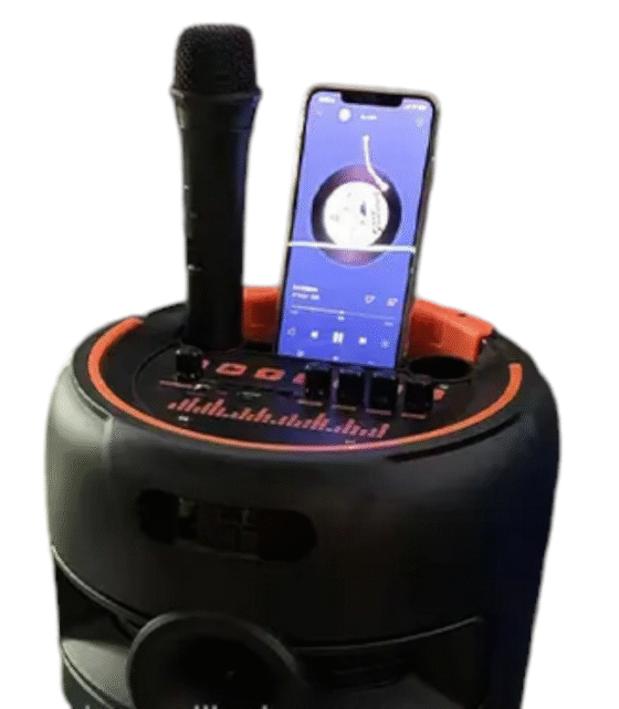 Φορητό ηχείο subwoofer με μικρόφωνο - QS-1003 - KMS - 813102 - Image 2