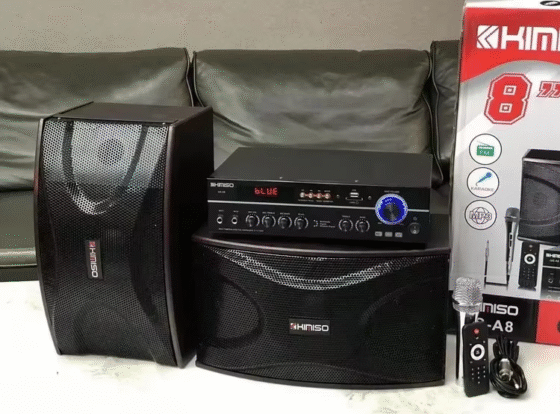 Σετ ηχεία subwoofer με ενισχυτή & μικρόφωνο Karaoke - QS-A8 - 813164 - Image 2