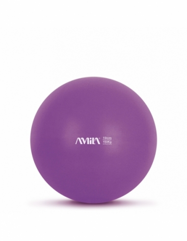 Μπάλα Pilates (Bulk) 19 cm - Μωβ 48430