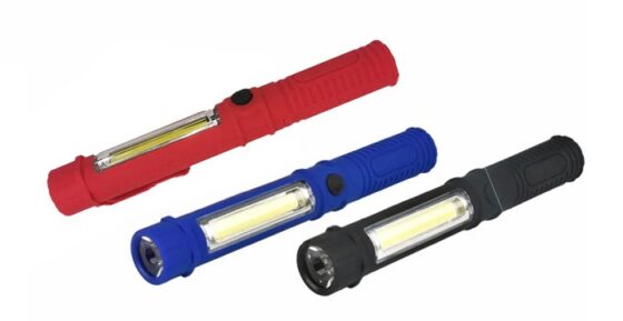 Φακός μπαταρίας LED Mini - Ράβδος - 909A - 219095 - Blue - Image 4