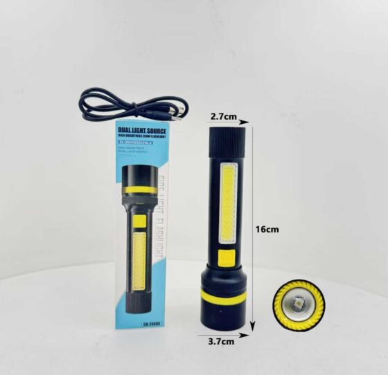 Επαναφορτιζόμενος φακός LED - FA-CH-24094 - 817469 - Image 2