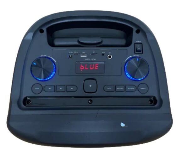 Φορητό ηχείο subwoofer με μικρόφωνο - Karaoke Box - BTS-1808 - 818088 - Image 3