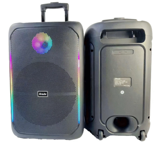 Φορητό ηχείο subwoofer με μικρόφωνο - Karaoke Box - BTS-1808 - 818088 - Image 4