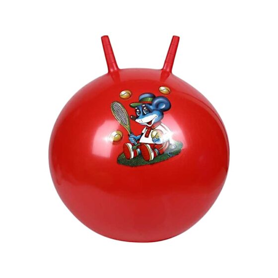Φουσκωτή μπάλα αναπήδησης Hop-Hop - 55cm - 982314 - Red