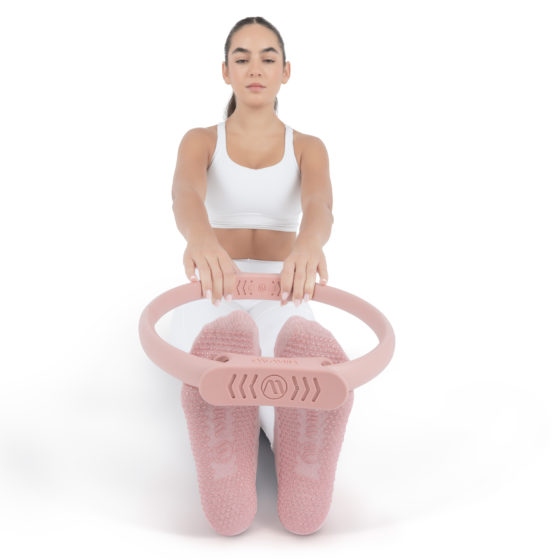 Κάλτσες Pilates Yoga Trinity Bellulu 39-42 –Rose Pink 99856 - Image 5