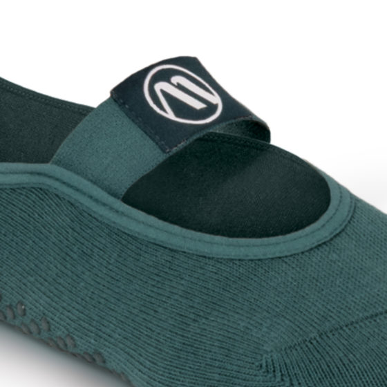 Κάλτσες Pilates Yoga Trinity Bellulu 35-38–Teal Green 99859 - Image 2